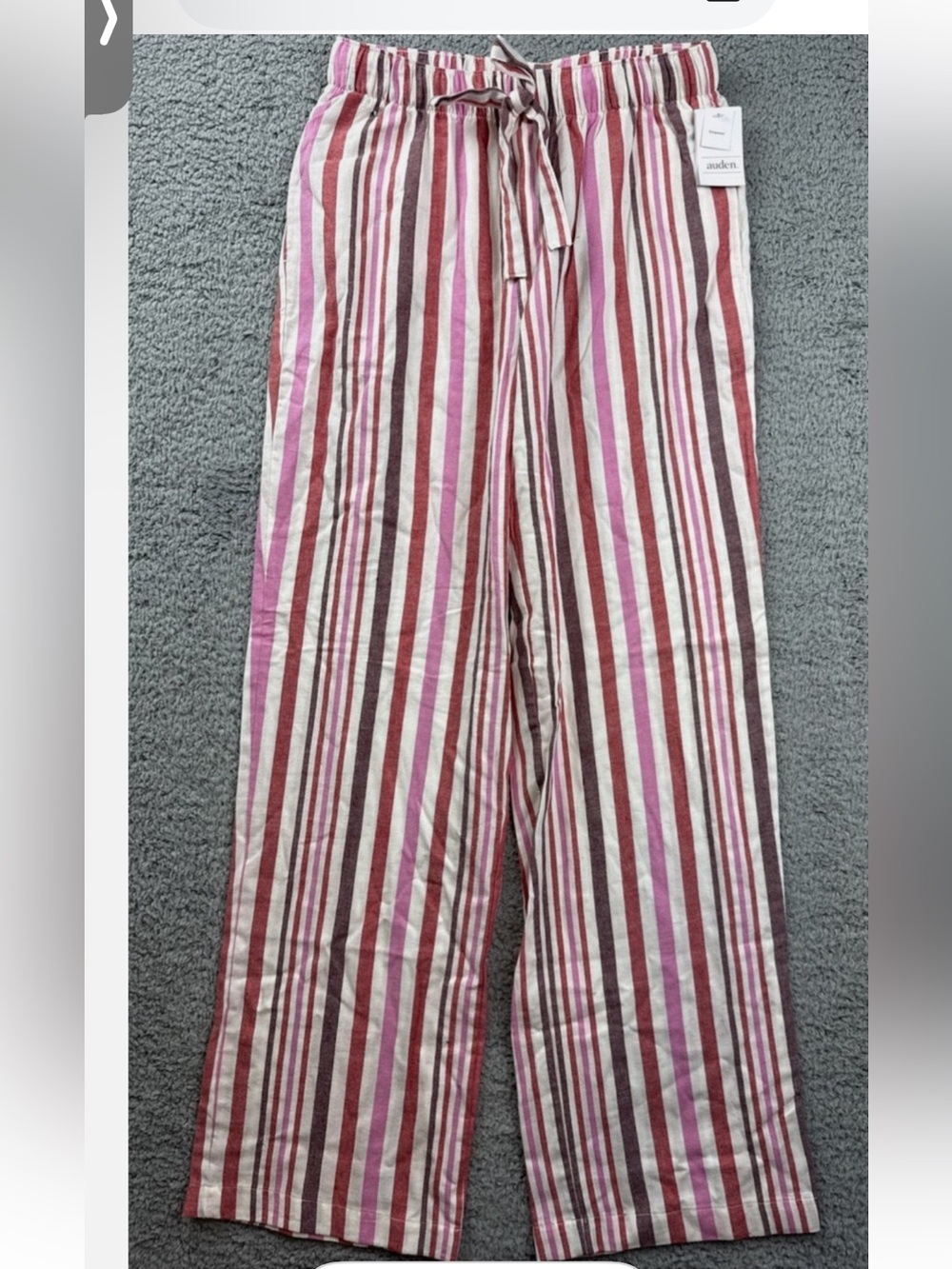 Auden flannel pants NWT